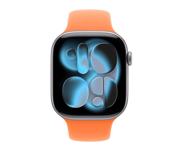 Apple Pasek sportowy 46 mm M/L klementynkowy - 1506141 - zdjęcie 3
